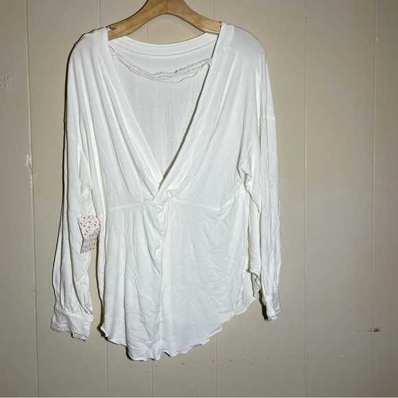 Free people shimmy shake top ivory, NWT, size xs - Picture 3 of 4
